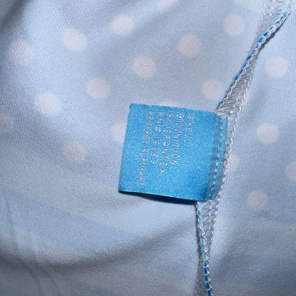 J McLaughlin for Dillard's Halter Performance Dress XL Blue Orange Tie - Picture 9 of 9